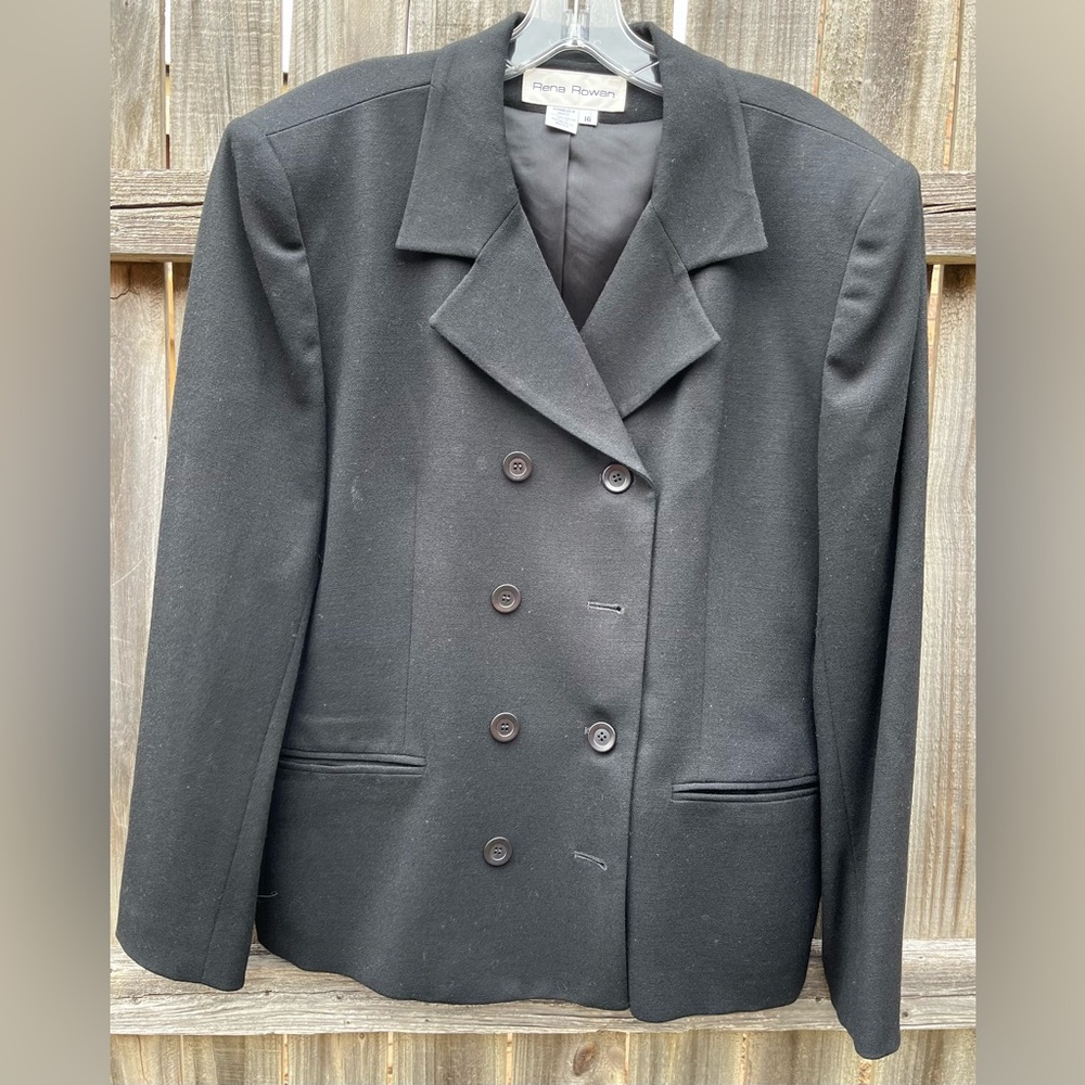 Vtg. Rena Rowen Suit - Picture 2 of 5